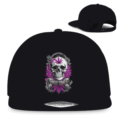 Snapback Rapper Cap - High Times Skull | Division420®