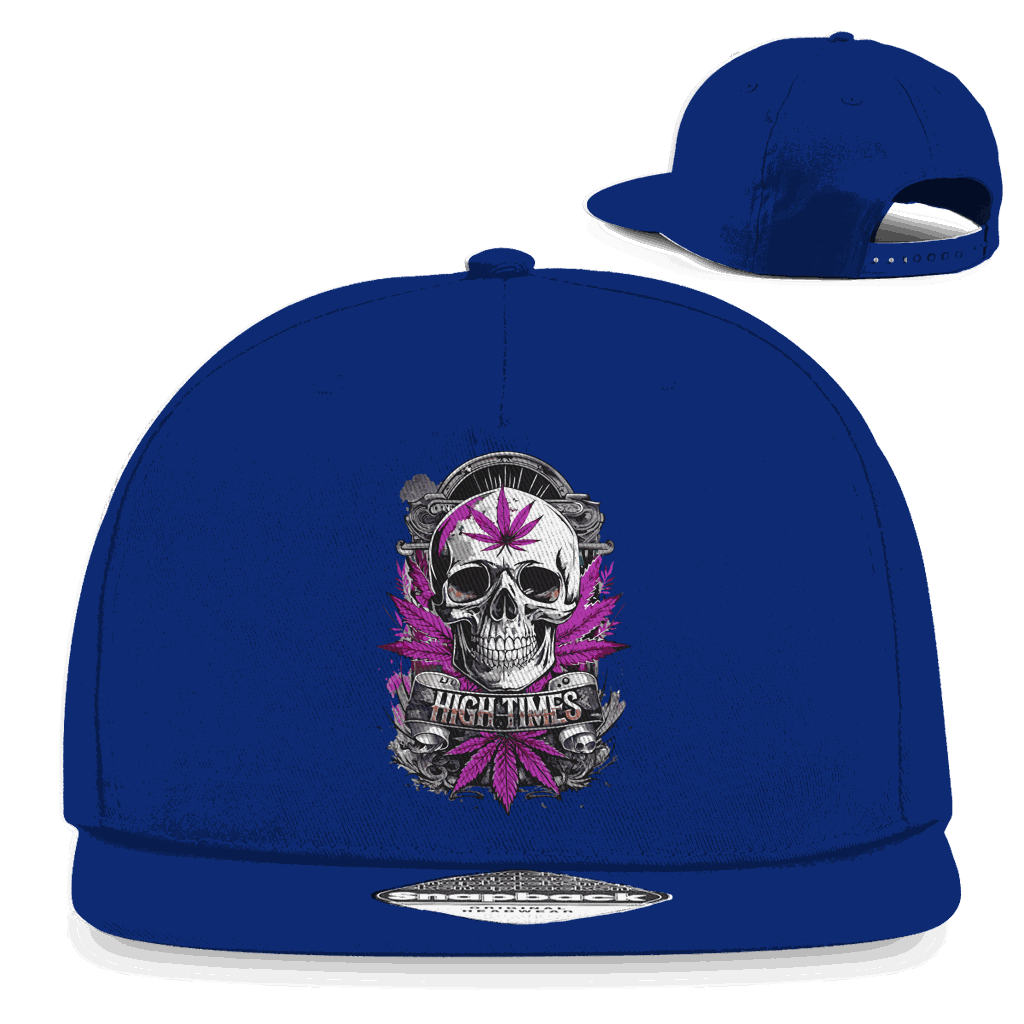 Snapback Rapper Cap - High Times Skull | Division420®