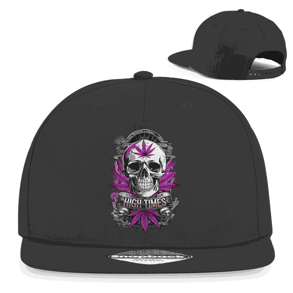 Snapback Rapper Cap - High Times Skull | Division420®