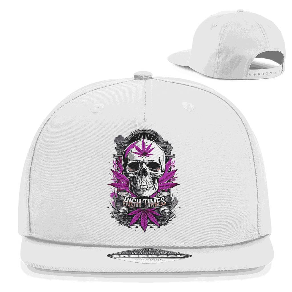 Snapback Rapper Cap - High Times Skull | Division420®