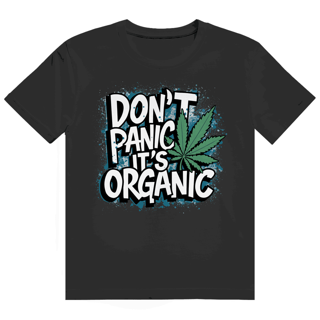 Heavy Cotton T-Shirt - Dont Panik its Organic | Division420®