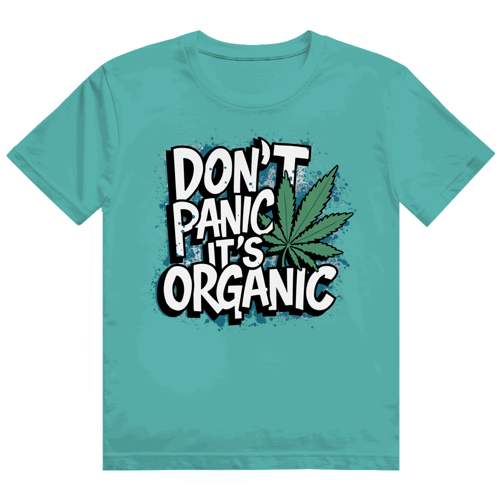 Heavy Cotton T-Shirt - Dont Panik its Organic | Division420®
