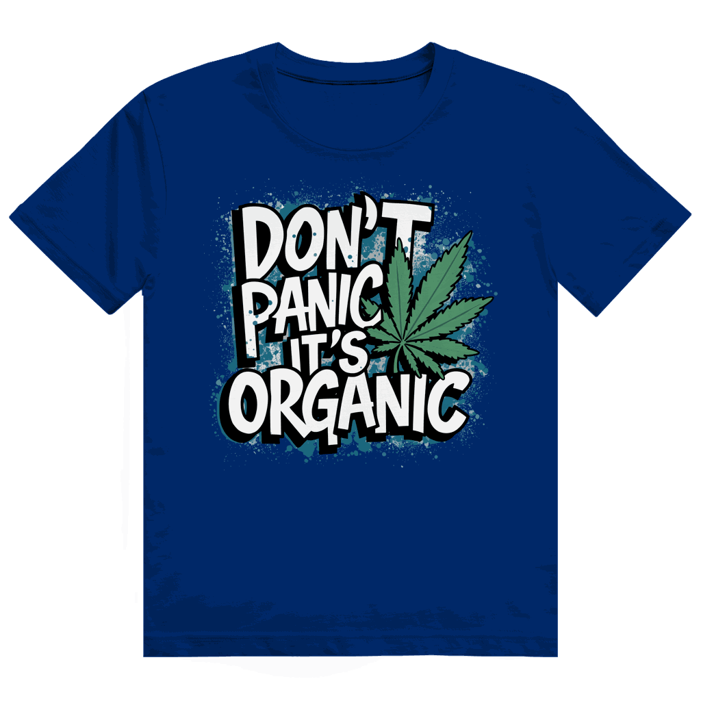 Heavy Cotton T-Shirt - Dont Panik its Organic | Division420®