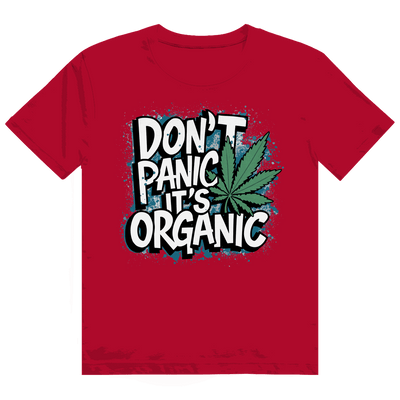 Heavy Cotton T-Shirt - Dont Panik its Organic | Division420®