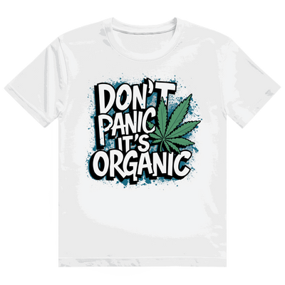 Heavy Cotton T-Shirt - Dont Panik its Organic | Division420®