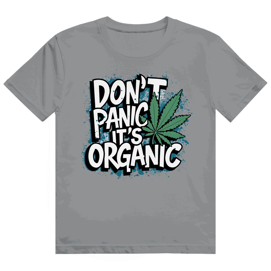 Heavy Cotton T-Shirt - Dont Panik its Organic | Division420®