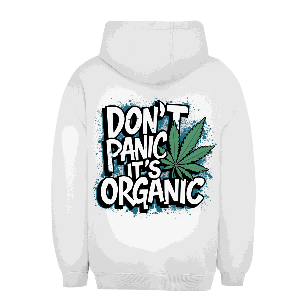 Unisex Oversize Hoodie - Dont Panik its Organic | Division420®