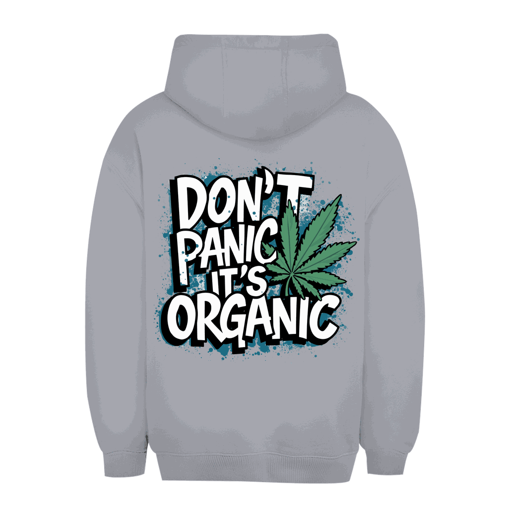 Unisex Oversize Hoodie - Dont Panik its Organic | Division420®