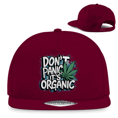 Snapback Rapper Cap - Dont Panik its Organic | Division420®
