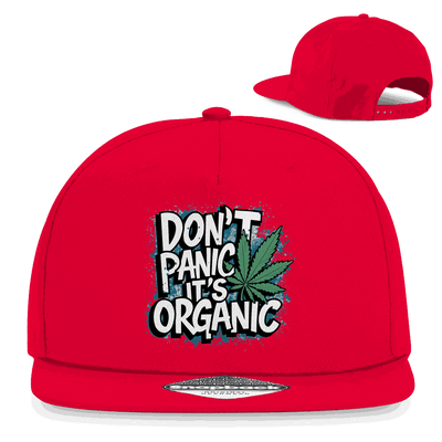 Snapback Rapper Cap - Dont Panik its Organic | Division420®