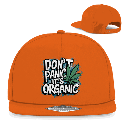 Snapback Rapper Cap - Dont Panik its Organic | Division420®