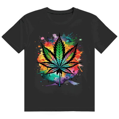 Heavy Cotton T-Shirt - Colorful Leaf | Division420®