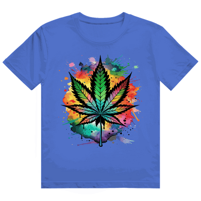 Heavy Cotton T-Shirt - Colorful Leaf | Division420®