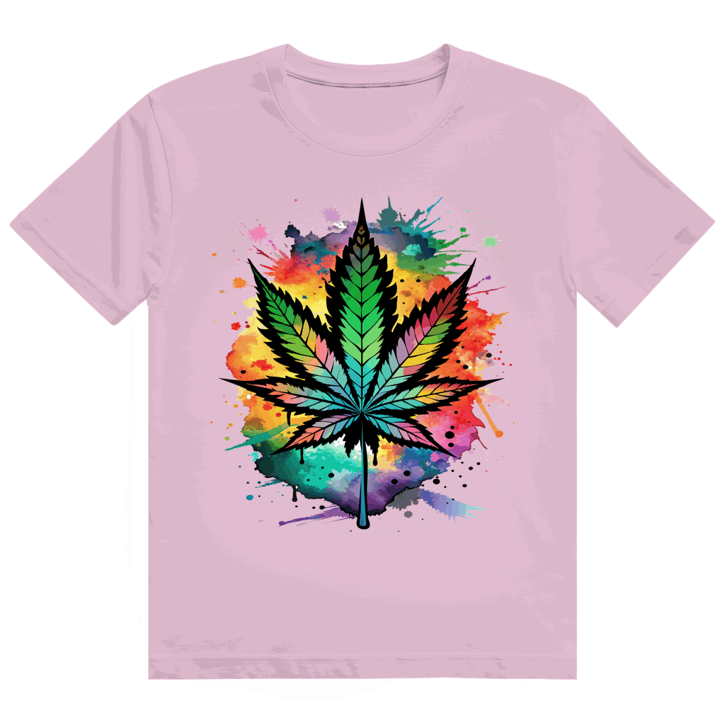Heavy Cotton T-Shirt - Colorful Leaf | Division420®