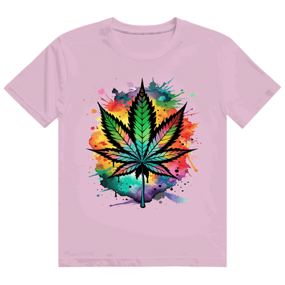 Heavy Cotton T-Shirt - Colorful Leaf | Division420®