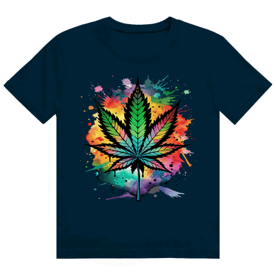 Heavy Cotton T-Shirt - Colorful Leaf | Division420®