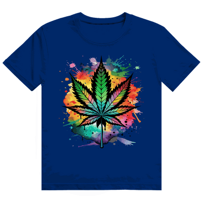 Heavy Cotton T-Shirt - Colorful Leaf | Division420®