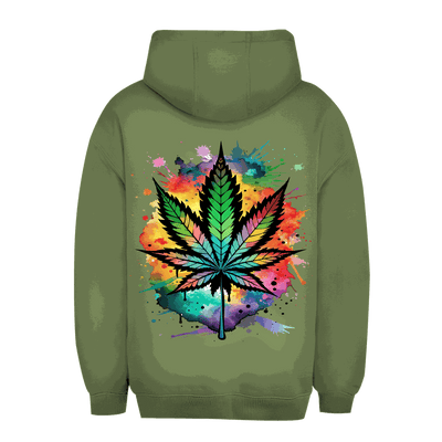 Unisex Oversize Hoodie - Colorful Leaf | Division420®