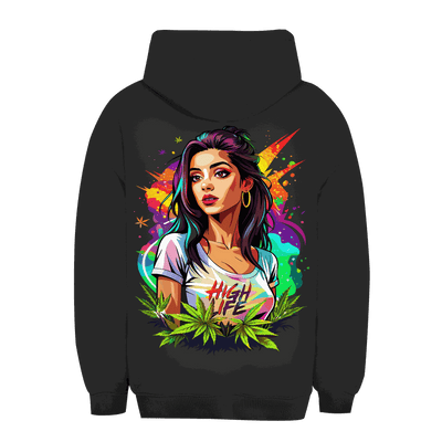 Division420 Unisex Oversize Hoodie High Live Girl urban style comfortable sustainable