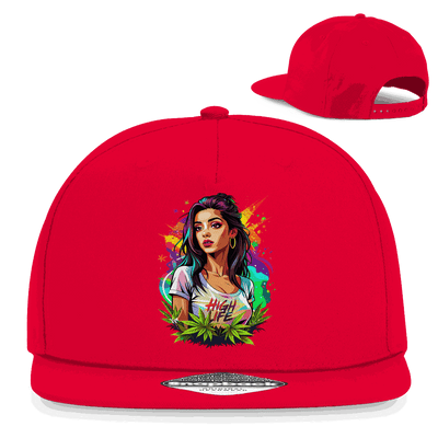 Snapback Rapper Cap - High Live Girl | Division420®