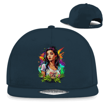 Snapback Rapper Cap - High Live Girl | Division420®
