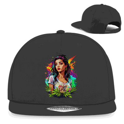 Snapback Rapper Cap - High Live Girl | Division420®