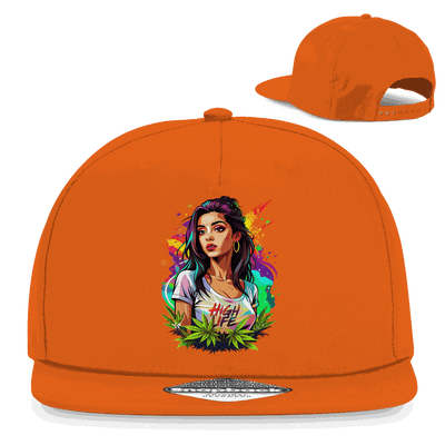 Snapback Rapper Cap - High Live Girl | Division420®