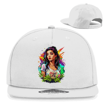 Snapback Rapper Cap - High Live Girl | Division420®