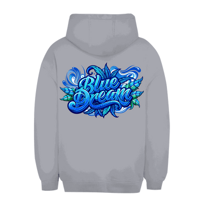 Division420 Unisex Oversize Blue Dream Hoodie with adjustable hood and kangaroo pocket