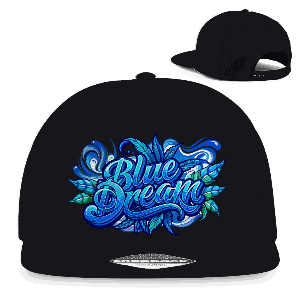 Snapback Rapper Cap - Blue Dream | Division420®