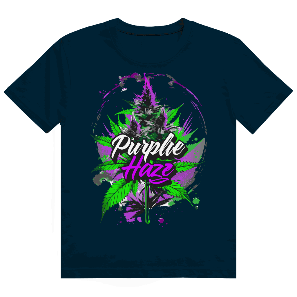 Heavy Cotton T-Shirt - Purple Haze Strain | Division420®