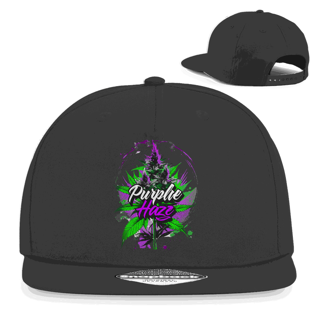Snapback Rapper Cap - Purple Haze Strain | Division420®