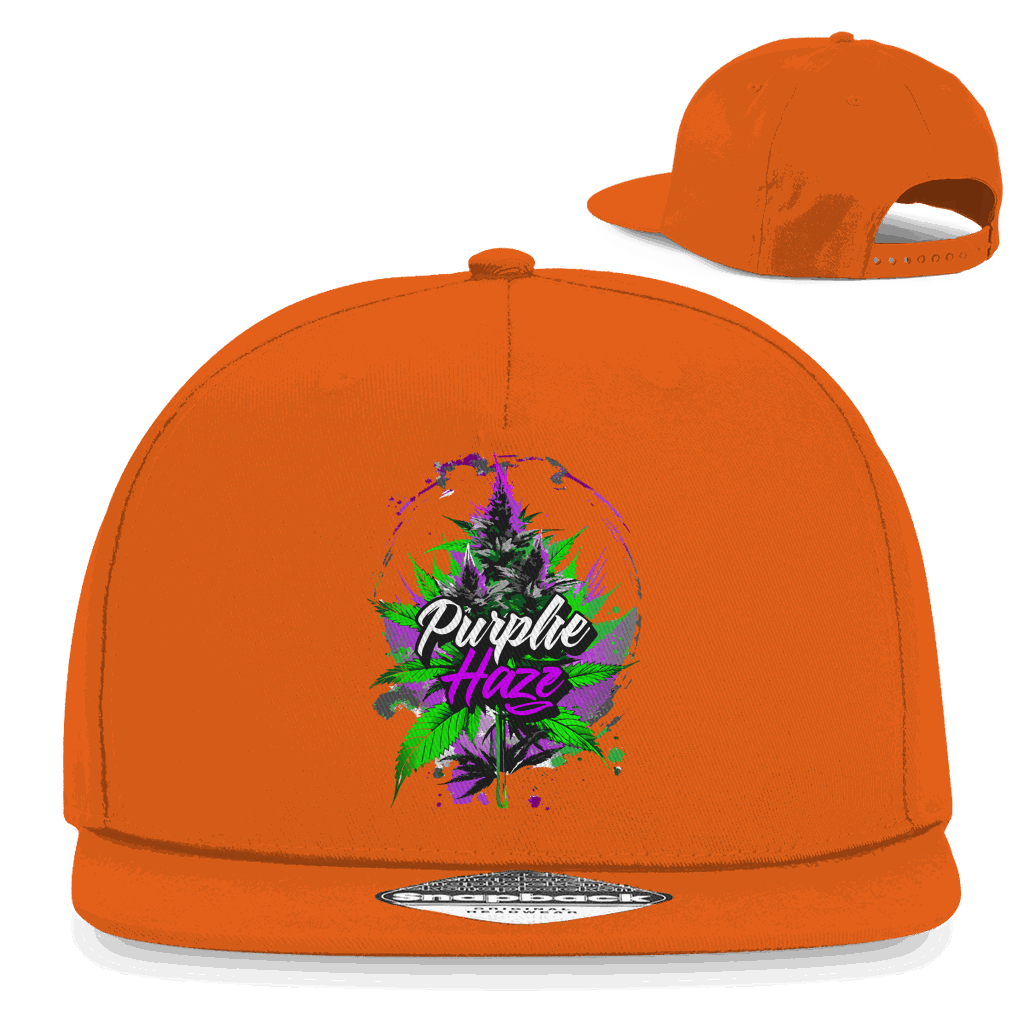 Snapback Rapper Cap - Purple Haze Strain | Division420®