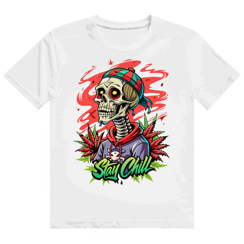 Size chart for Division420 Heavy Cotton T-Shirt Stay Chill unisex fit