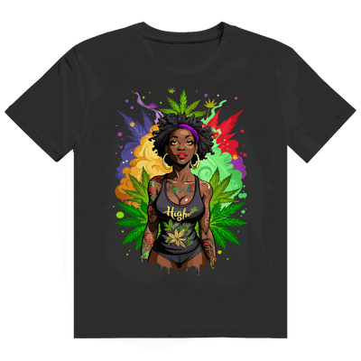 Size chart for Division420 Heavy Cotton T-Shirt with measurements and sizing details