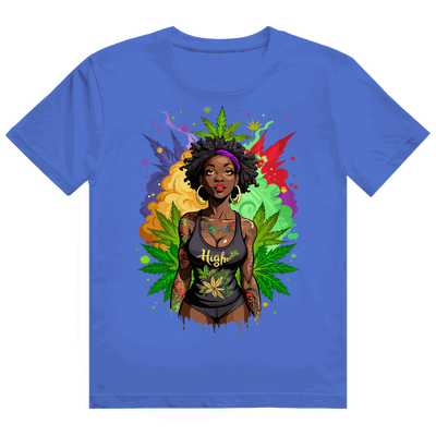Heavy Cotton T-Shirt - Sweet High Girl | Division420®