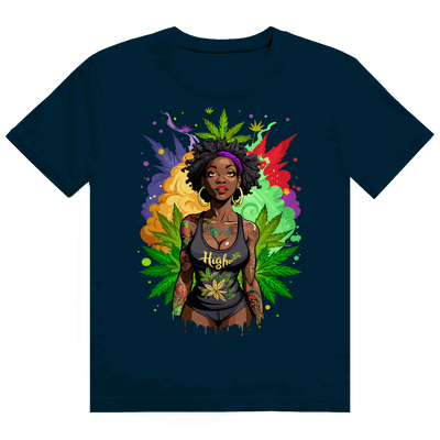Heavy Cotton T-Shirt - Sweet High Girl | Division420®