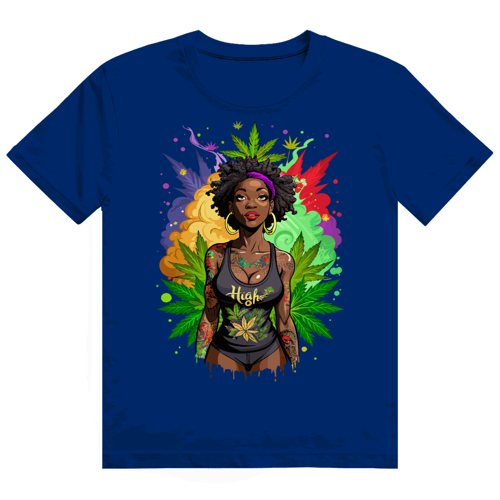 Heavy Cotton T-Shirt - Sweet High Girl | Division420®