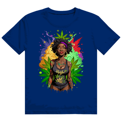 Heavy Cotton T-Shirt - Sweet High Girl | Division420®