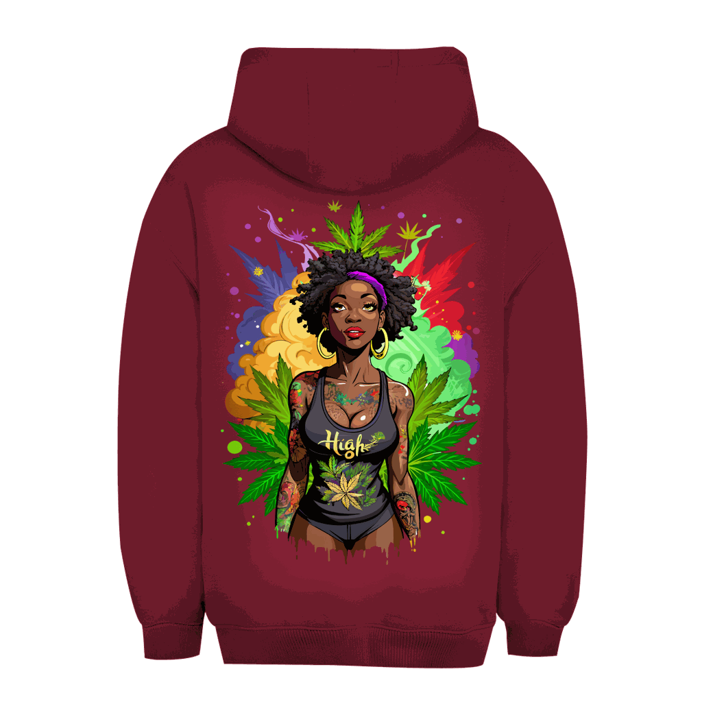 Unisex Oversize Hoodie - Sweet High Girl | Division420®