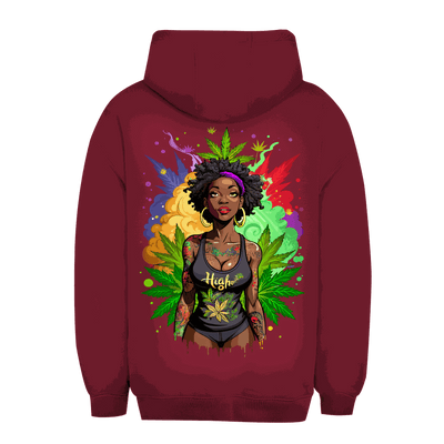 Unisex Oversize Hoodie - Sweet High Girl | Division420®