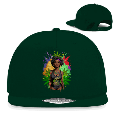 Snapback Rapper Cap - Sweet High Girl | Division420®