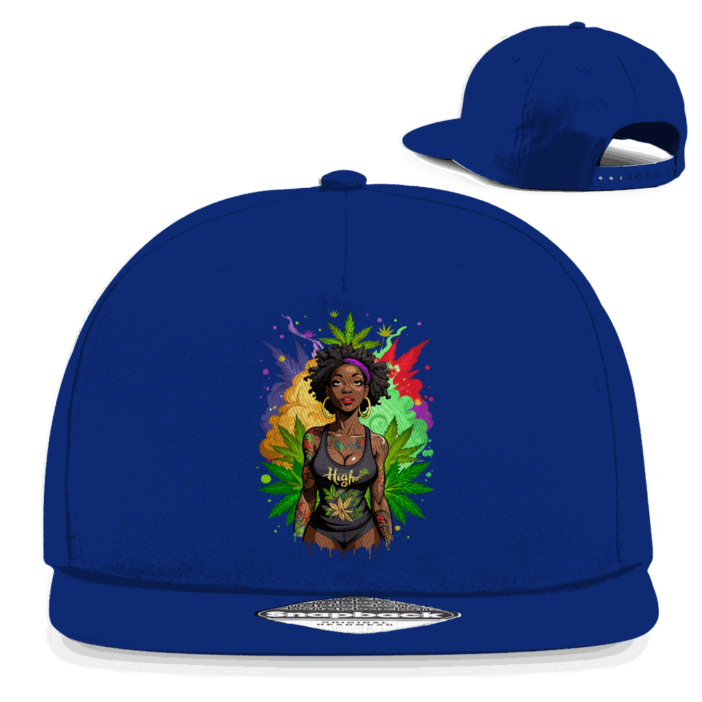 Snapback Rapper Cap - Sweet High Girl | Division420®