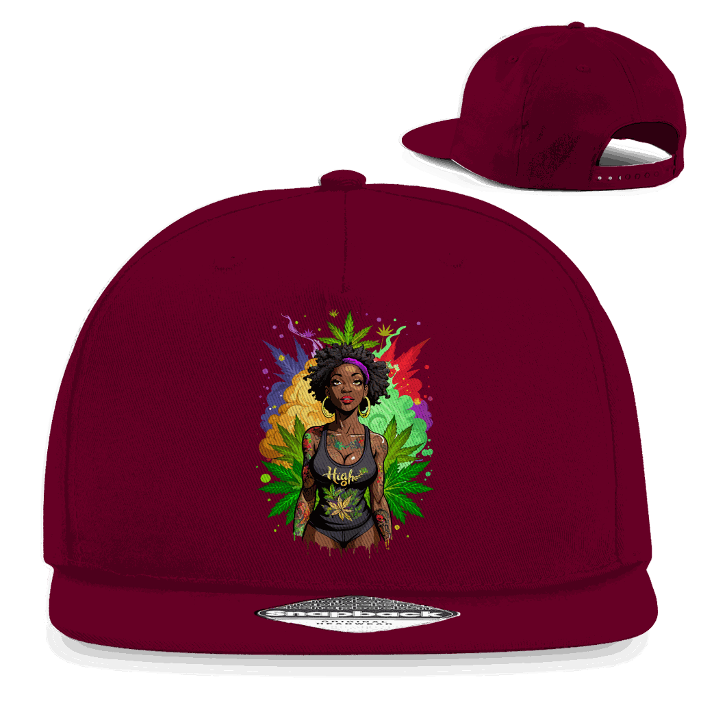 Snapback Rapper Cap - Sweet High Girl | Division420®