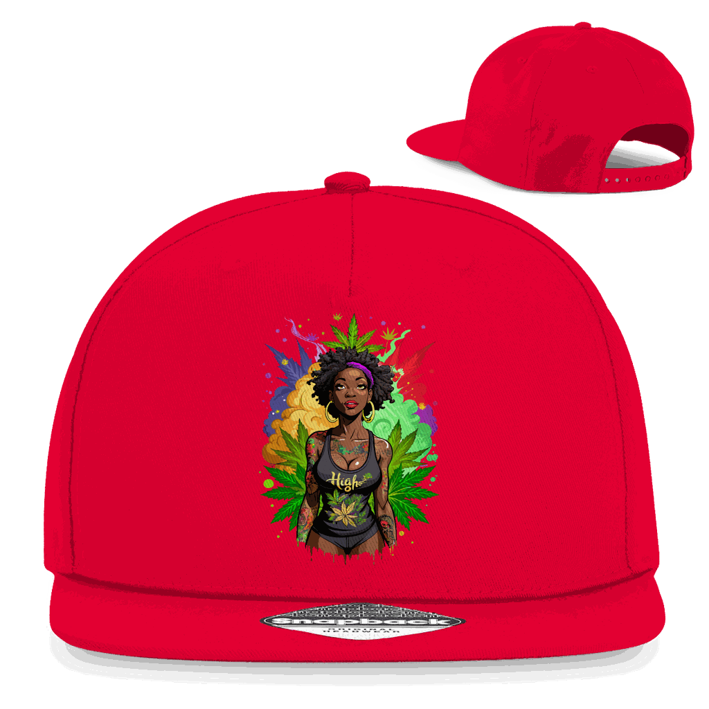 Snapback Rapper Cap - Sweet High Girl | Division420®