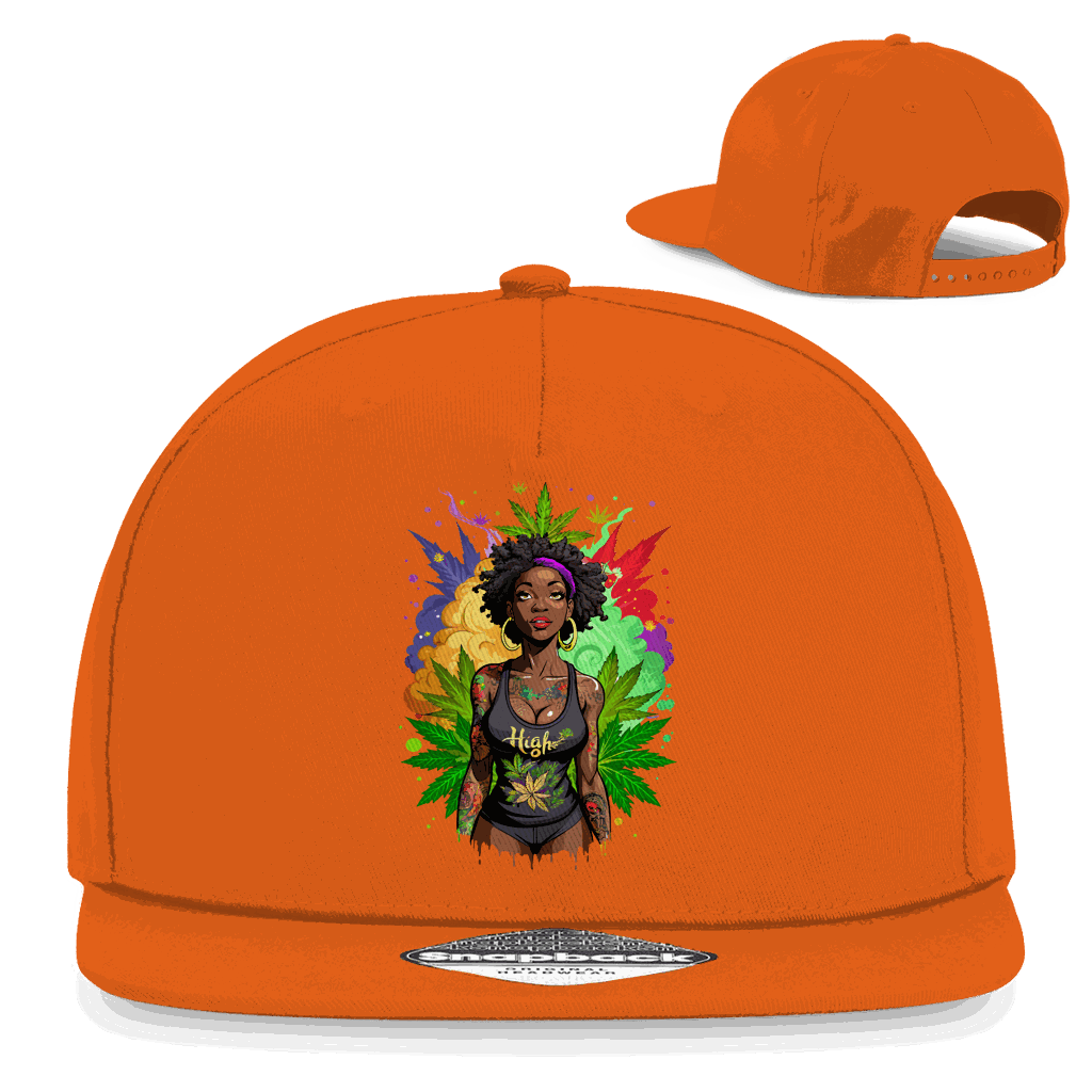Snapback Rapper Cap - Sweet High Girl | Division420®