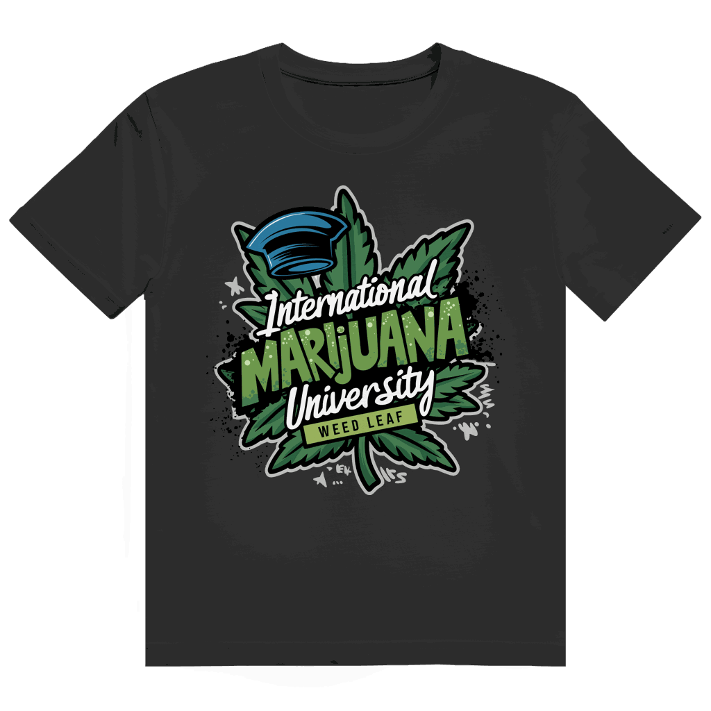 Heavy Cotton T-Shirt - Marijuana University | Division420®