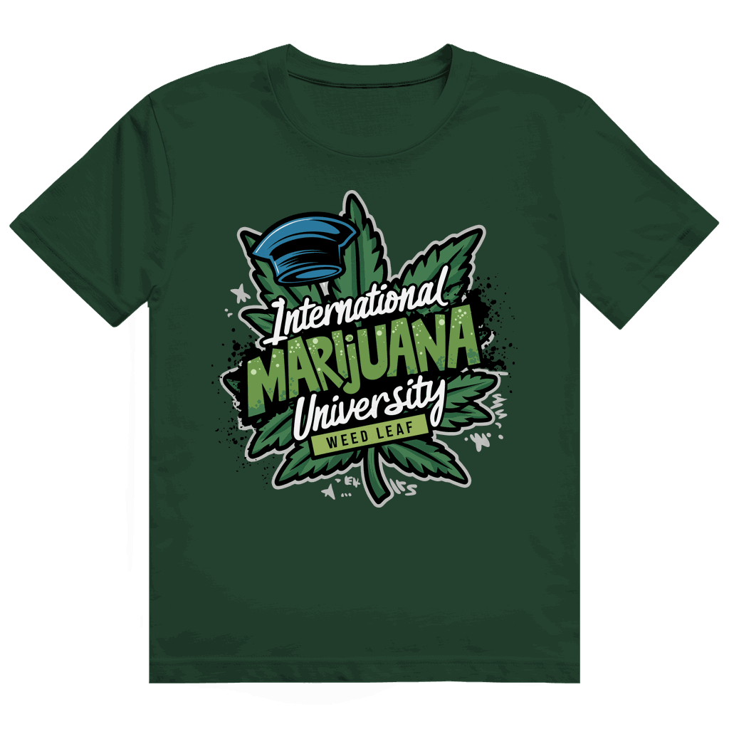 Heavy Cotton T-Shirt - Marijuana University | Division420®