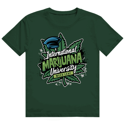 Heavy Cotton T-Shirt - Marijuana University | Division420®