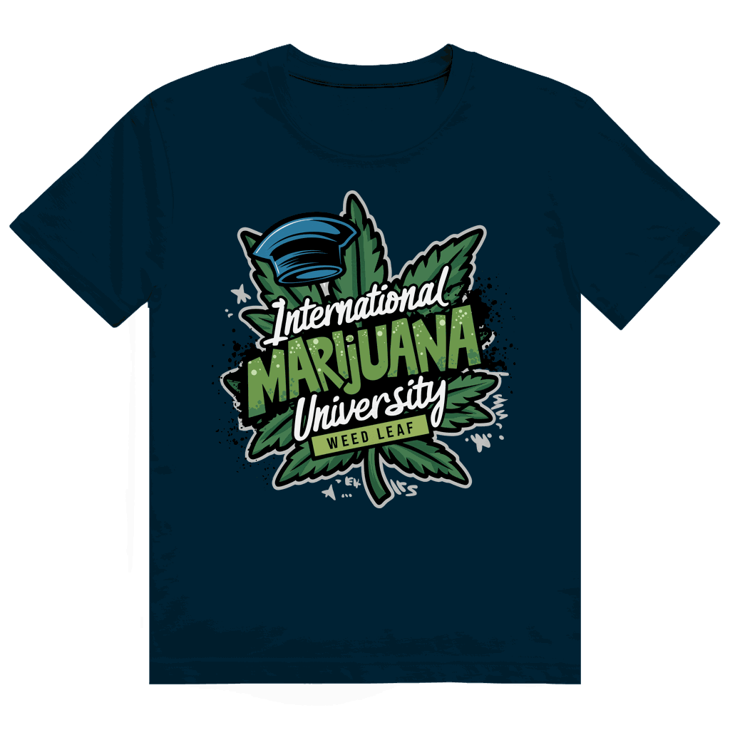 Heavy Cotton T-Shirt - Marijuana University | Division420®